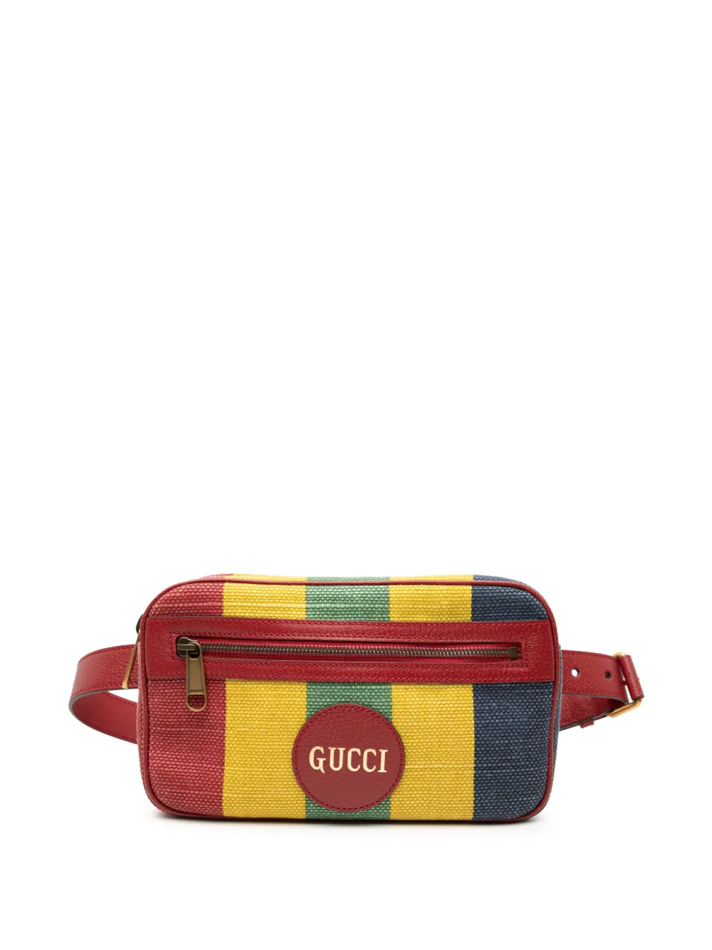 Gucci Pre-Owned Marsupio Baiadera Canvas Stripe 2016-2025 - Multicolore