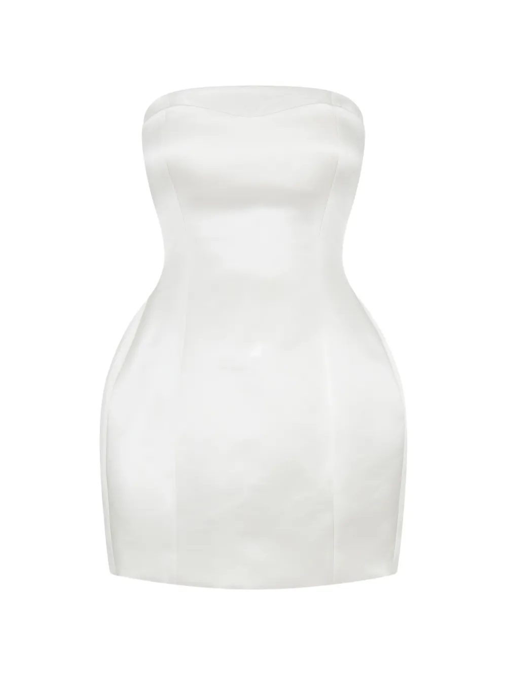 Nicholas Kaline strapless mini dress - Bianco