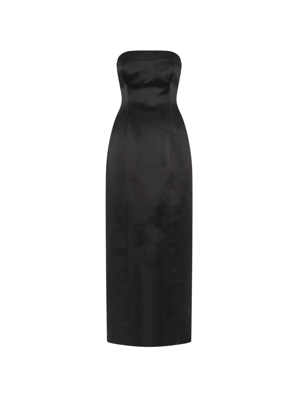 Nicholas Kasia strapless midi dress - Nero