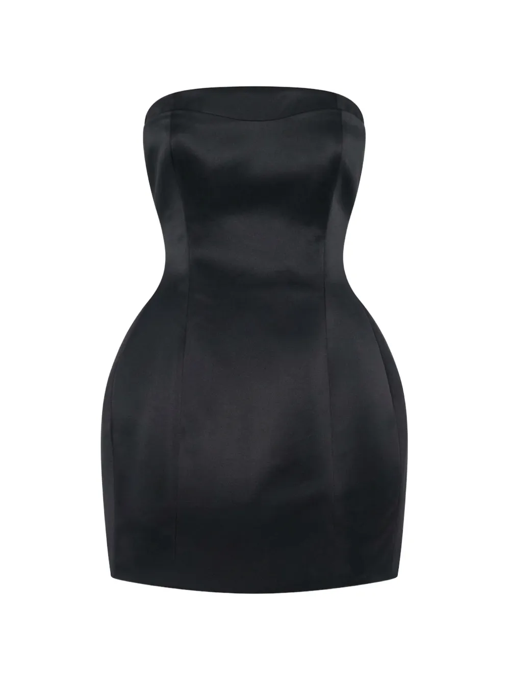 Nicholas Kaline strapless mini dress - Nero