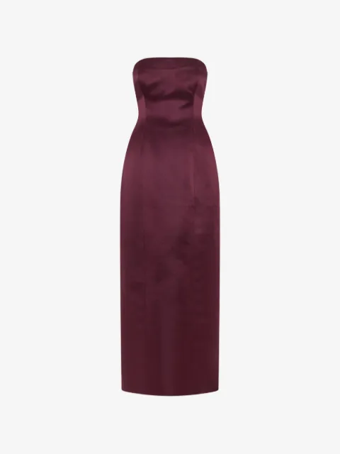 Nicholas Kasia strapless midi dress