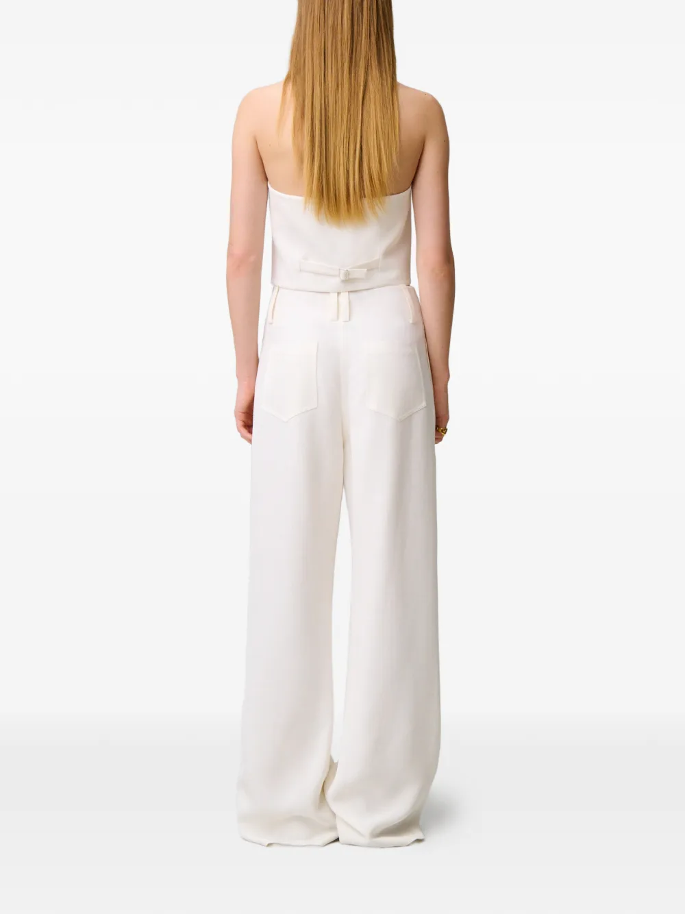 Claudie Pierlot Broek met toelopende pijpen Beige