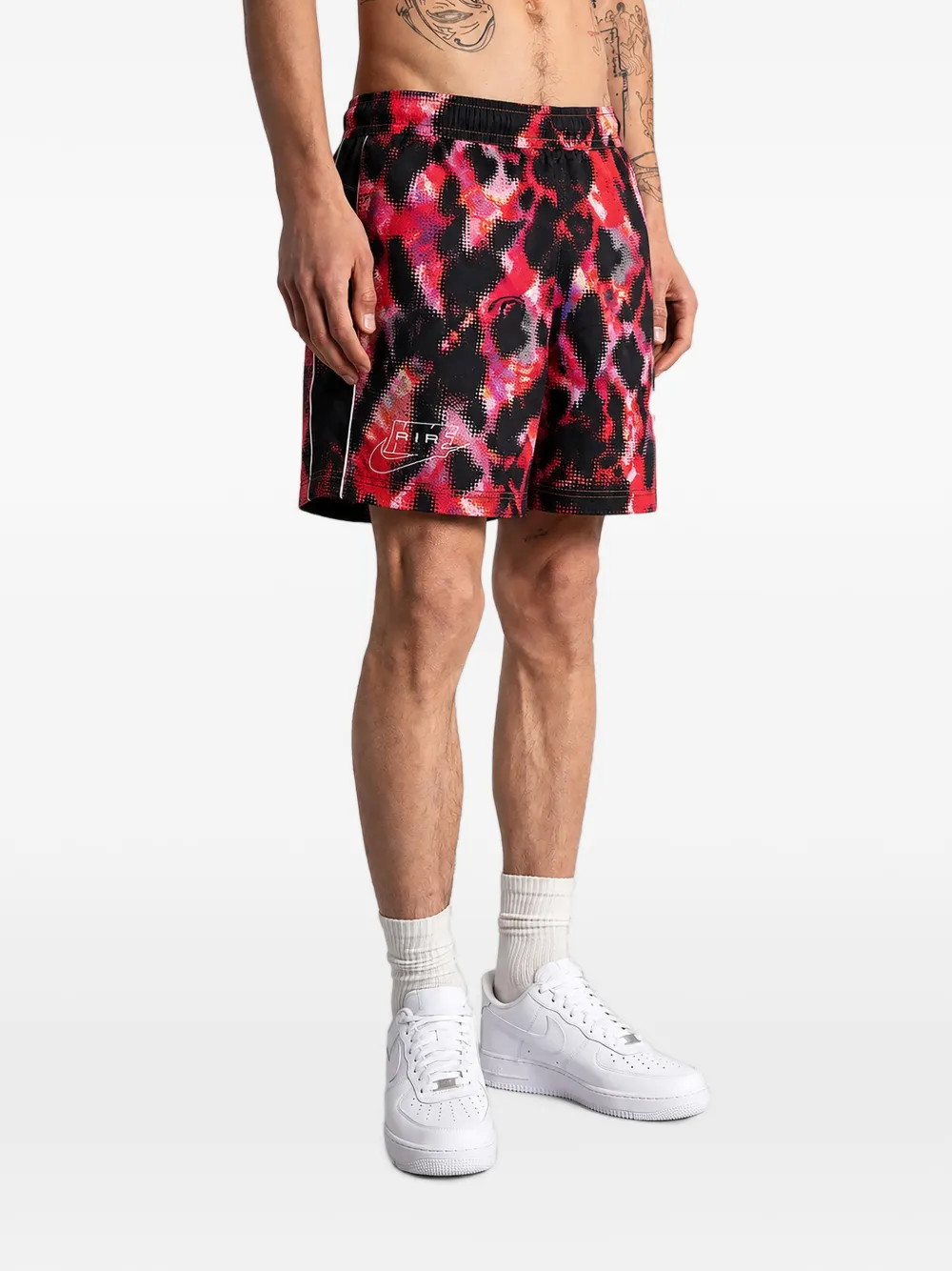 Nike Air geweven shorts Zwart