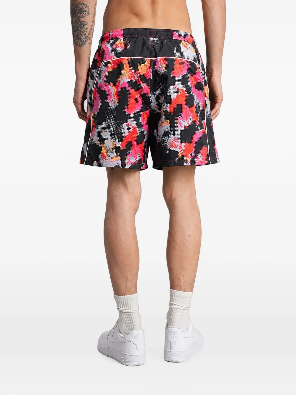 Nike Air geweven shorts Zwart