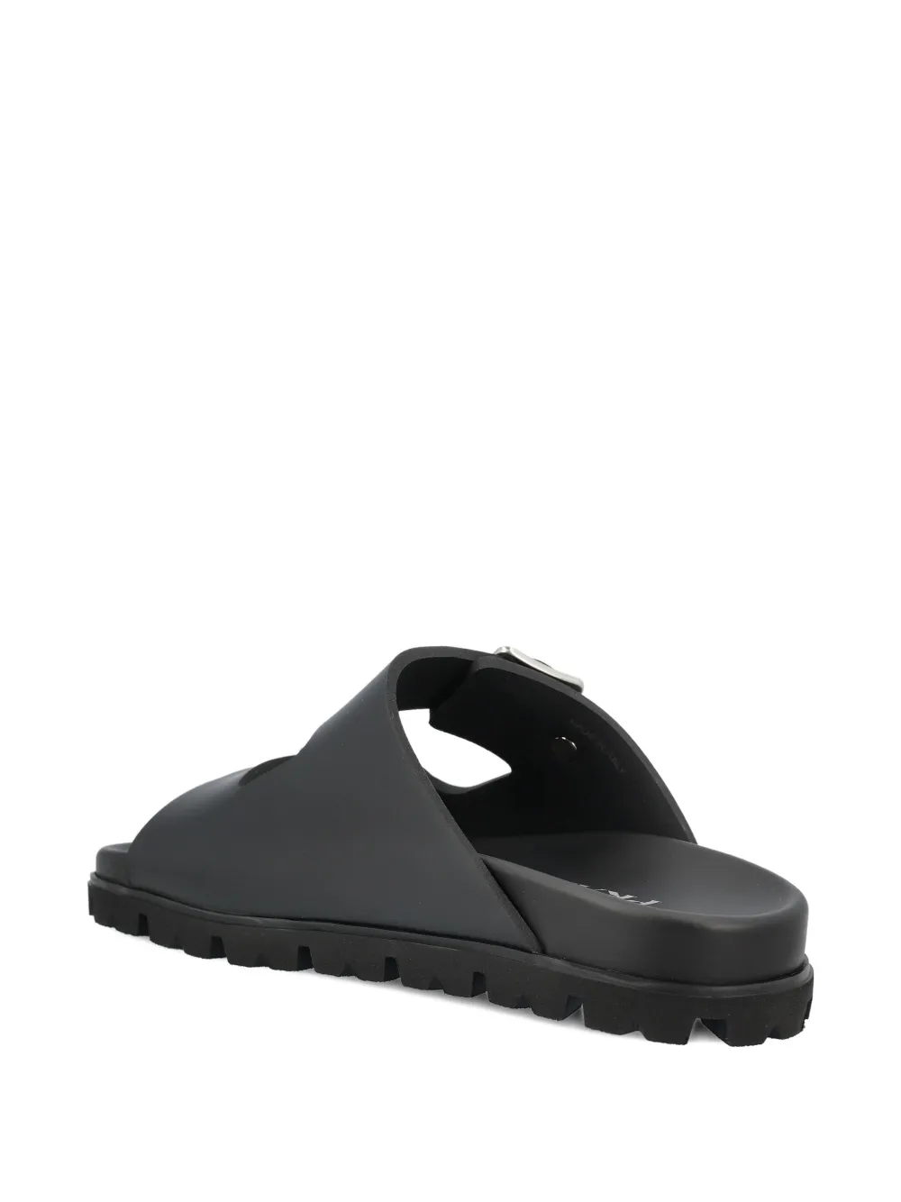 Prada Sandalen met gesp Zwart