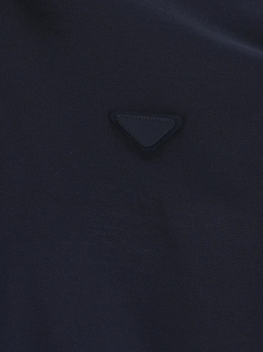 Prada T-shirt met logo Blauw