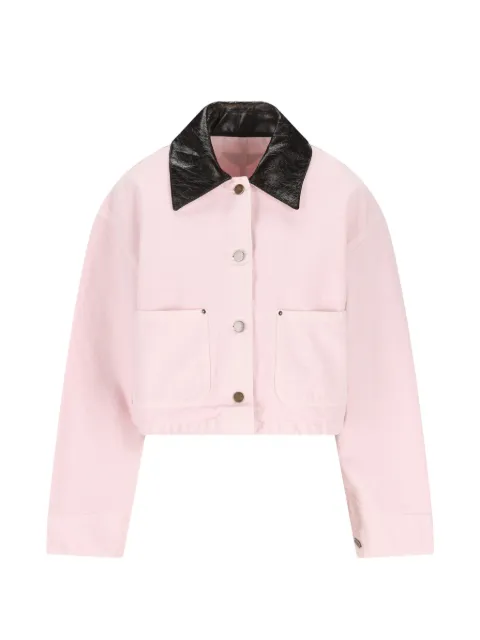 Prada patch-pocket cropped jacket