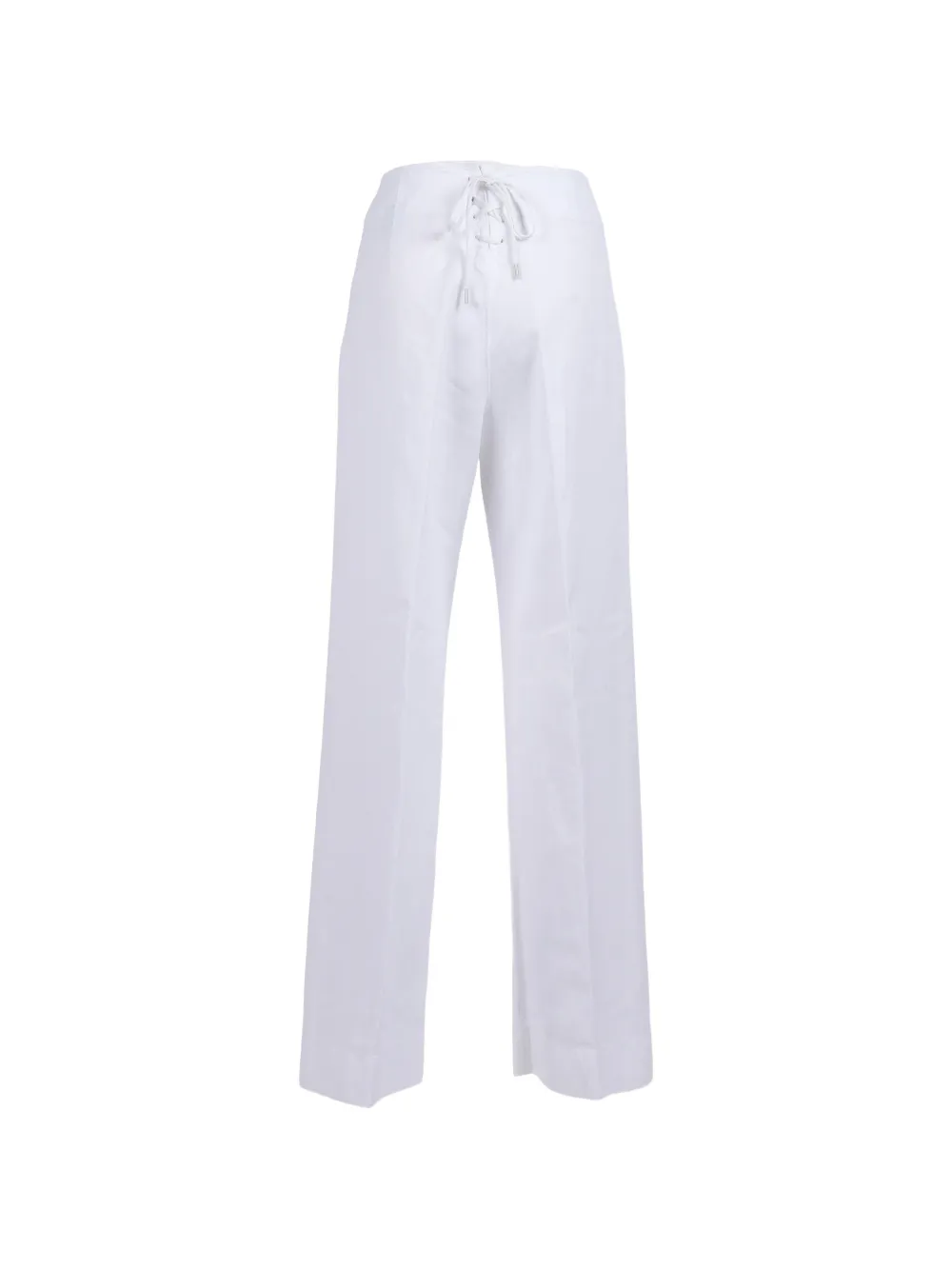  Aspesi Lace-up Trousers - White 