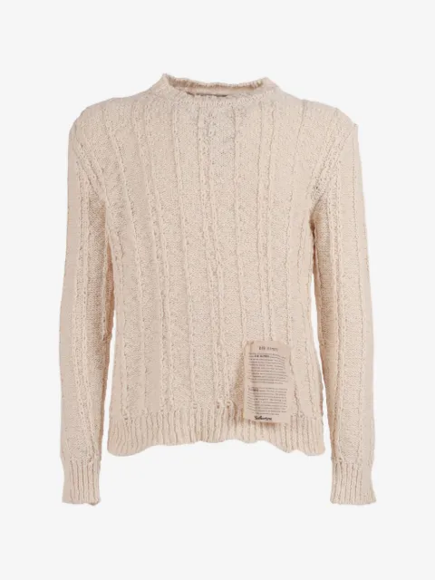 Ballantyne Raw Diamond cable-knit sweater