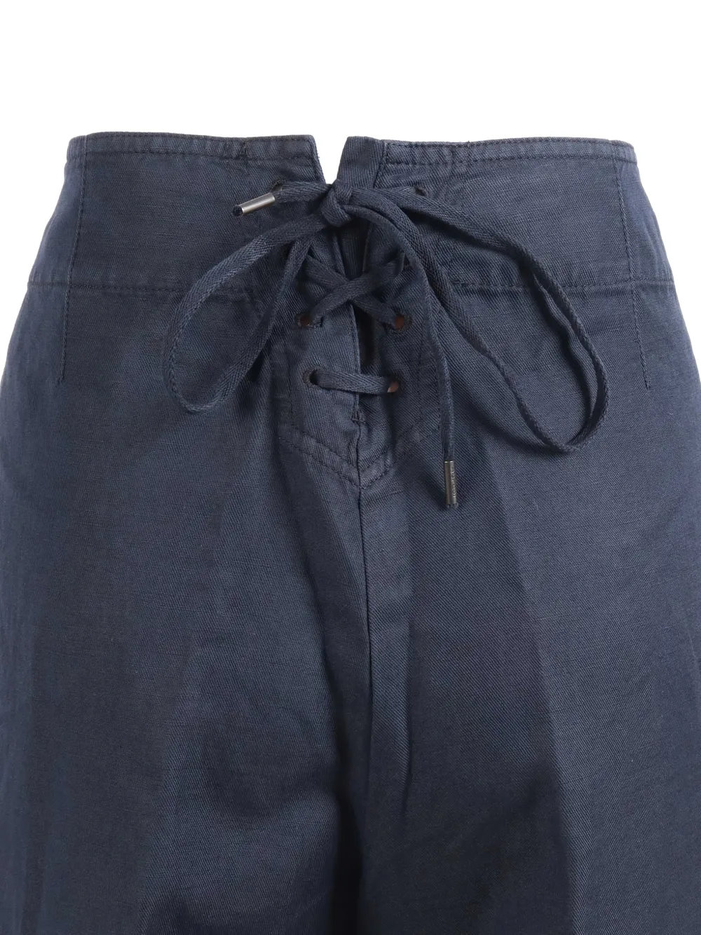 ASPESI Broek met veters Blauw