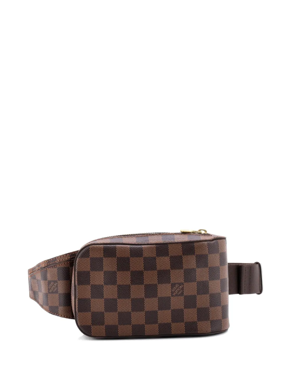 Louis Vuitton Pre-Owned Marsupio Geronimos in tela Damier - Marrone