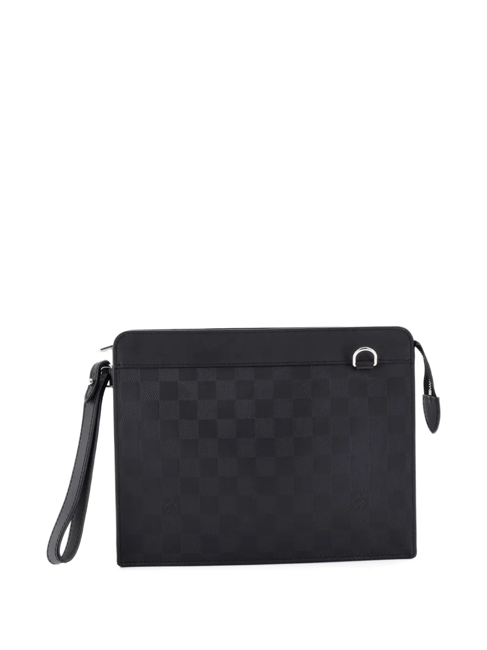 Louis Vuitton Pre-Owned Standing Damier Infini Leather pouch - Nero