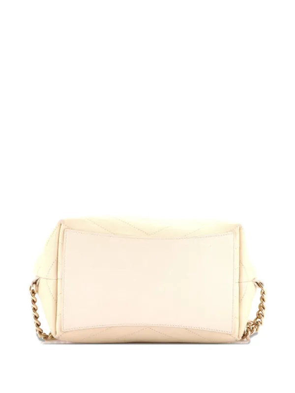 CHANEL Pre-Owned Coco Chevron Stitched Calfskin Small Backpack