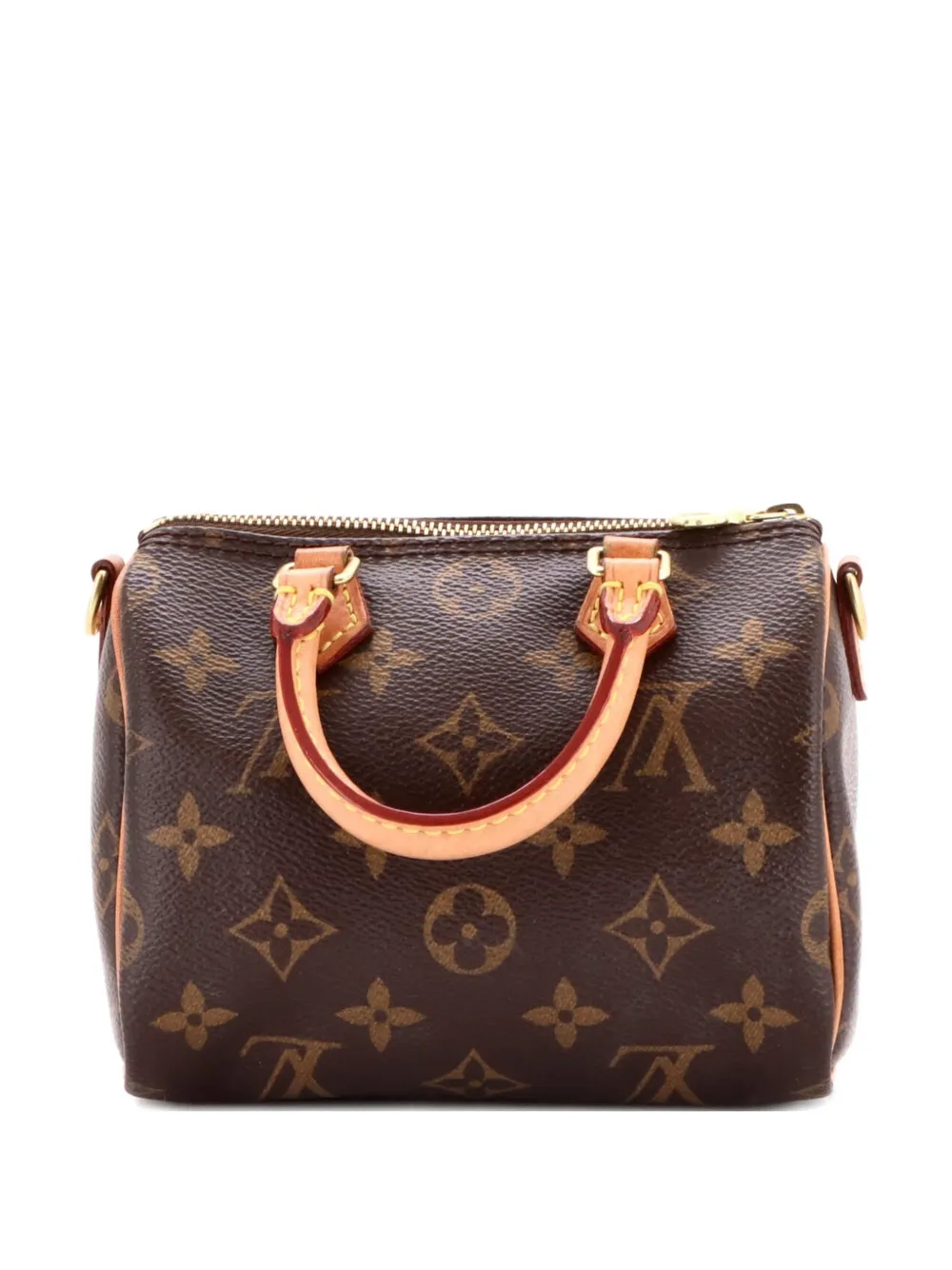 Louis Vuitton Pre-Owned Speedy Mini HL Handbag Monogram Canvas satchel - Marrone