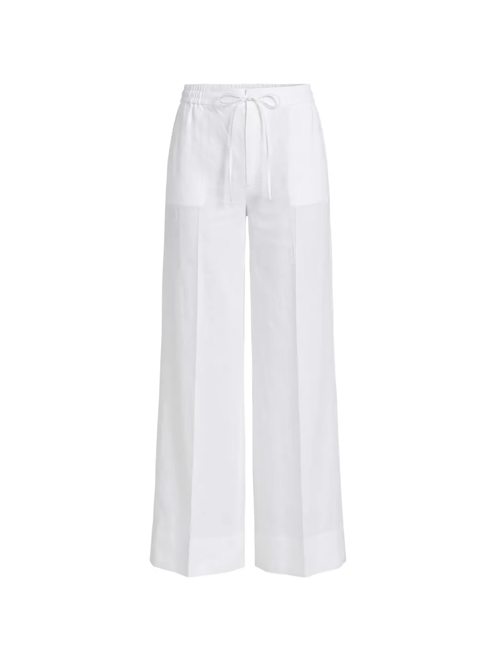 TWINSET drawstring palazzo pants - Bianco