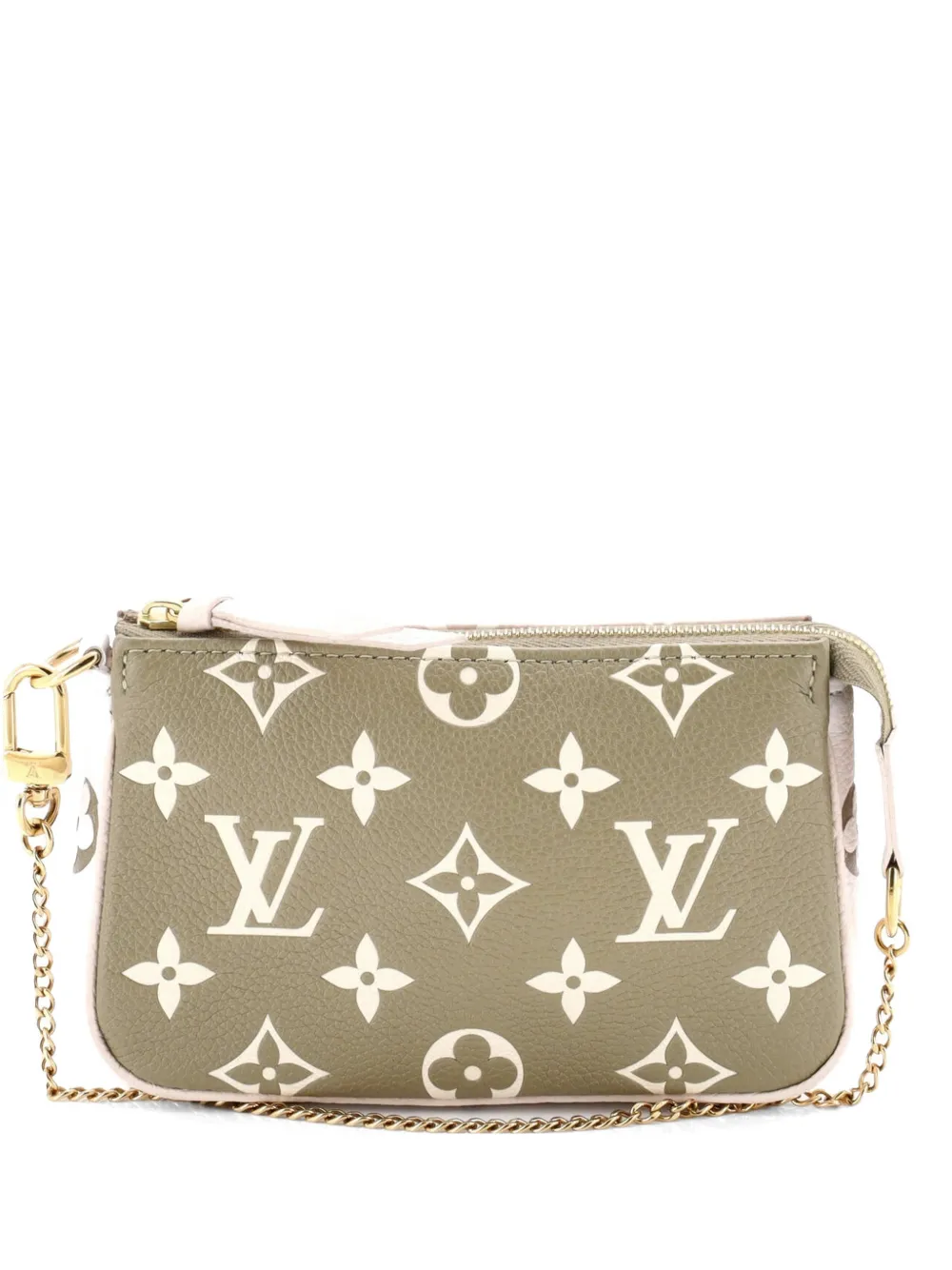 Louis Vuitton Pre-Owned Clutch Pochette Accessoires Spring in the City mini in pelle con monogramma - Toni neutri