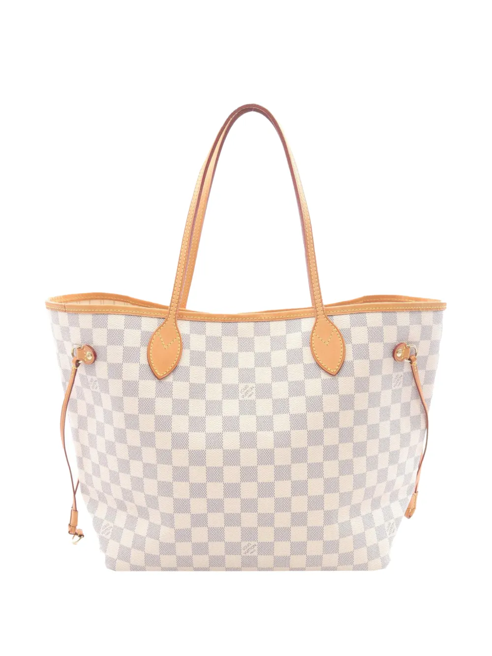 Louis Vuitton Pre-Owned 2014 Damier Azur Neverfull MM tote bag - Bianco