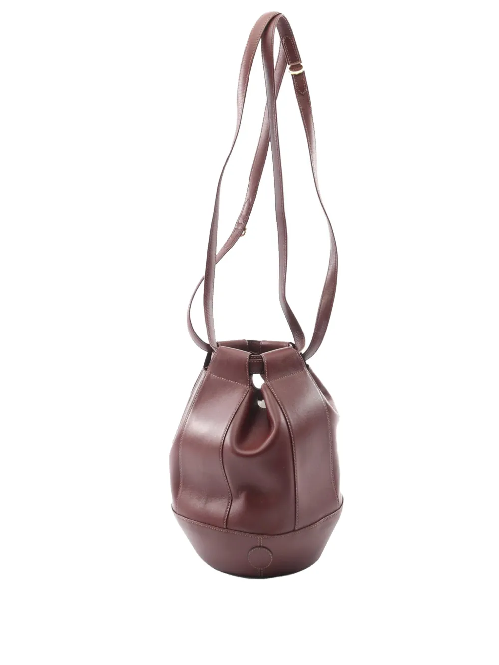 Cartier 2010-2025 Leather Must De Cartier bucket bag - Rosso