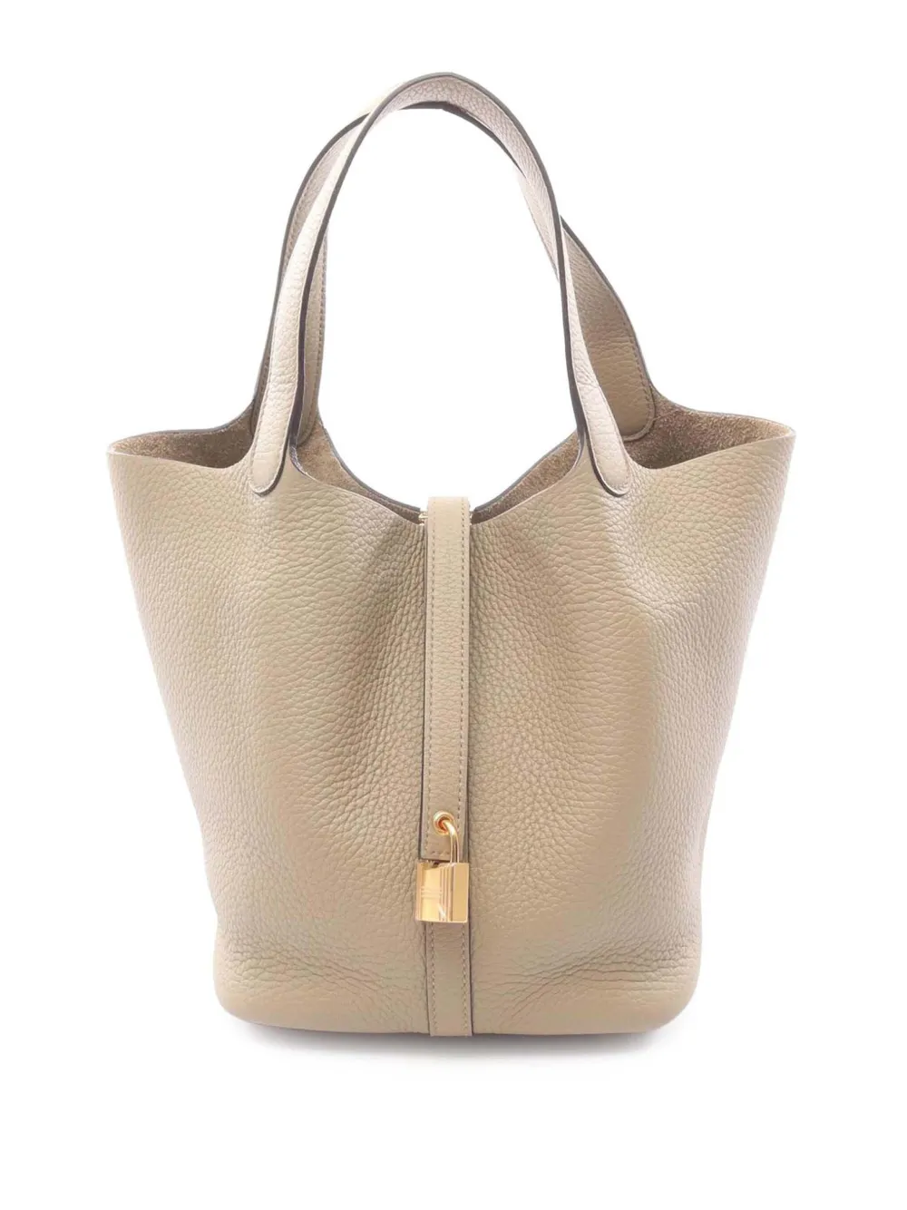 Hermès Pre-Owned 2024 Clemence Picotin Lock 22 handbag - Marrone