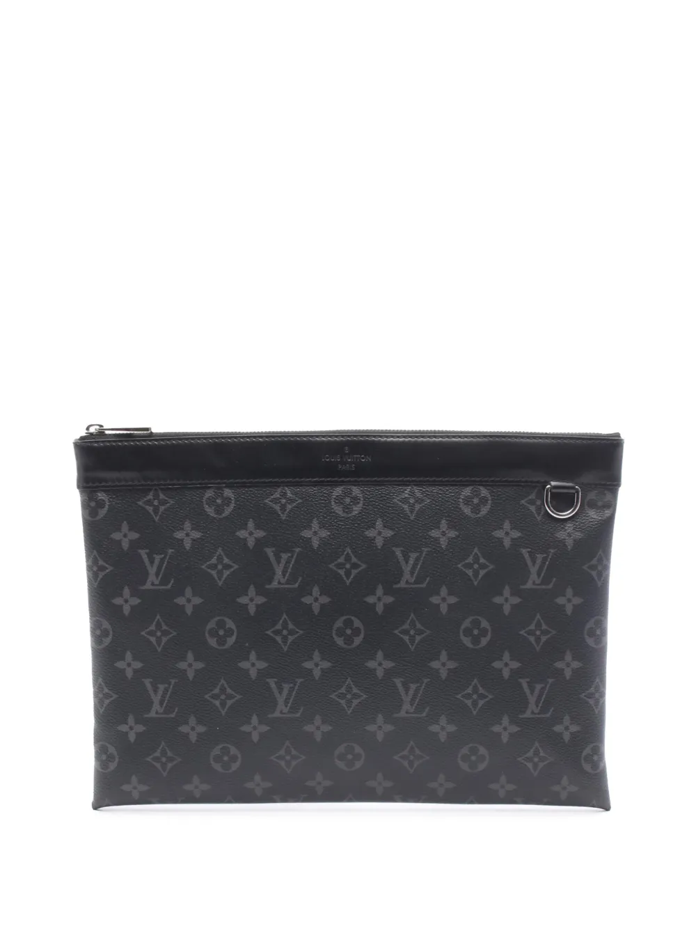 Louis Vuitton Pre-Owned 2019 Monogram Eclipse Discovery Pochette business bag - Nero