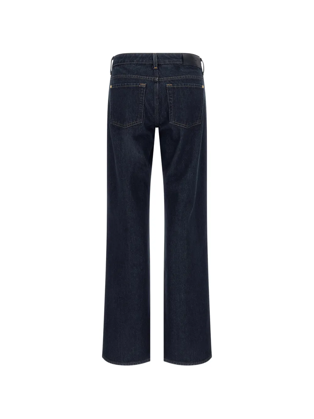  7 For All Mankind Contrast Stitching Five Pockets Jeans - Blue 
