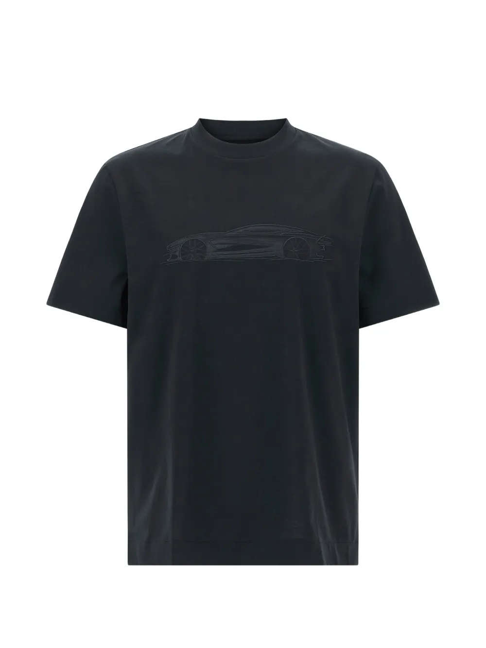 BOSS x Aston Martin embroidery crew neck T-shirt - Nero