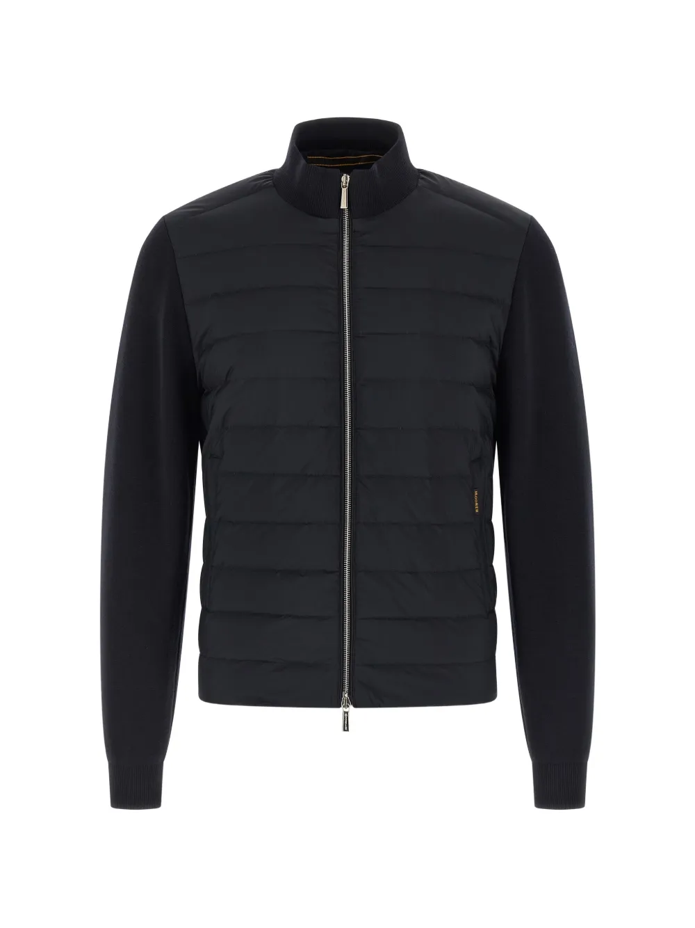 Moorer quilted zip jacket - Nero