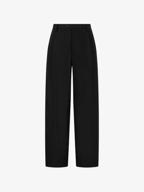 TOMBOY pintuck-detail trousers