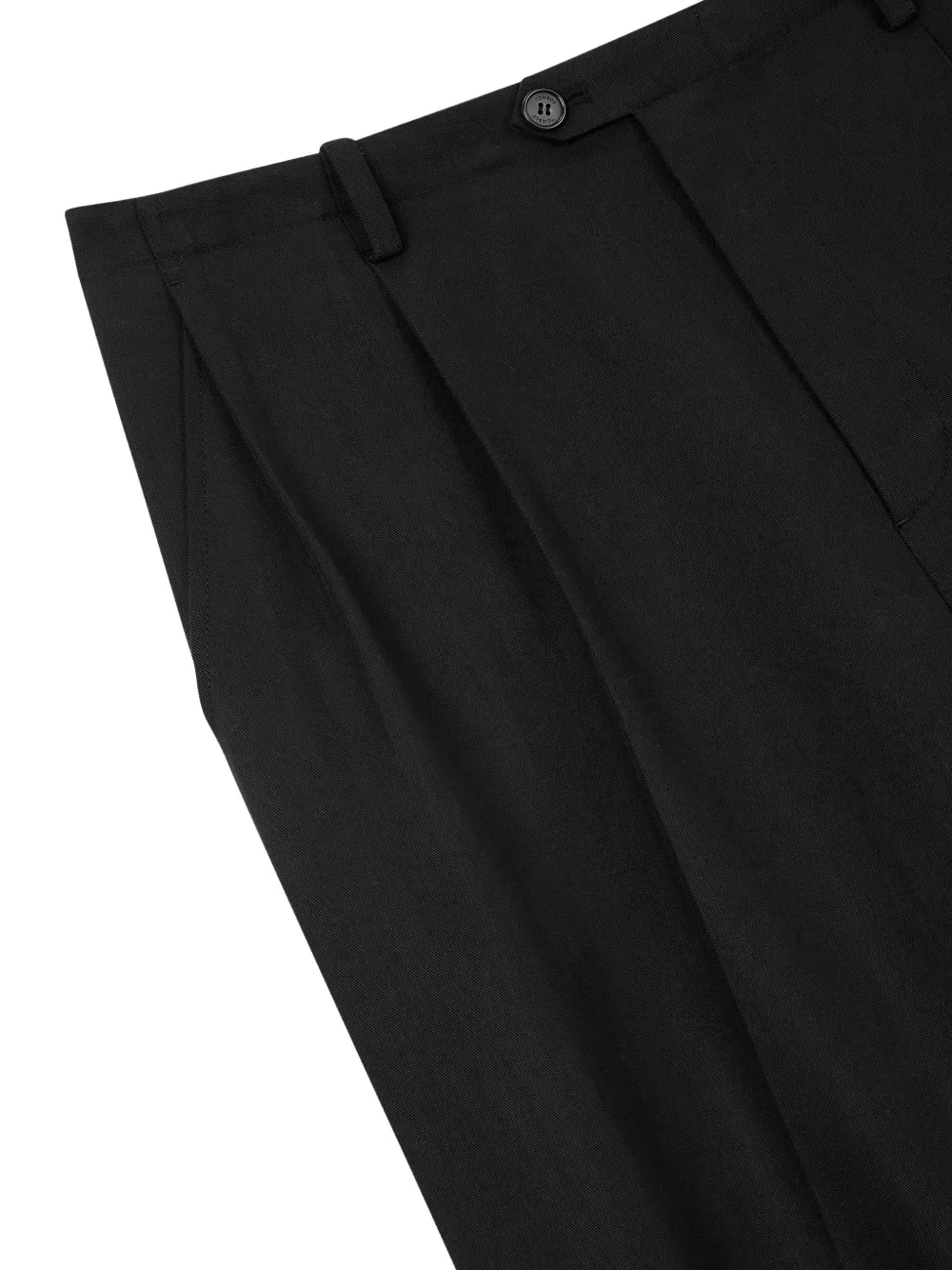 TOMBOY Broek met gesmockt detail Zwart