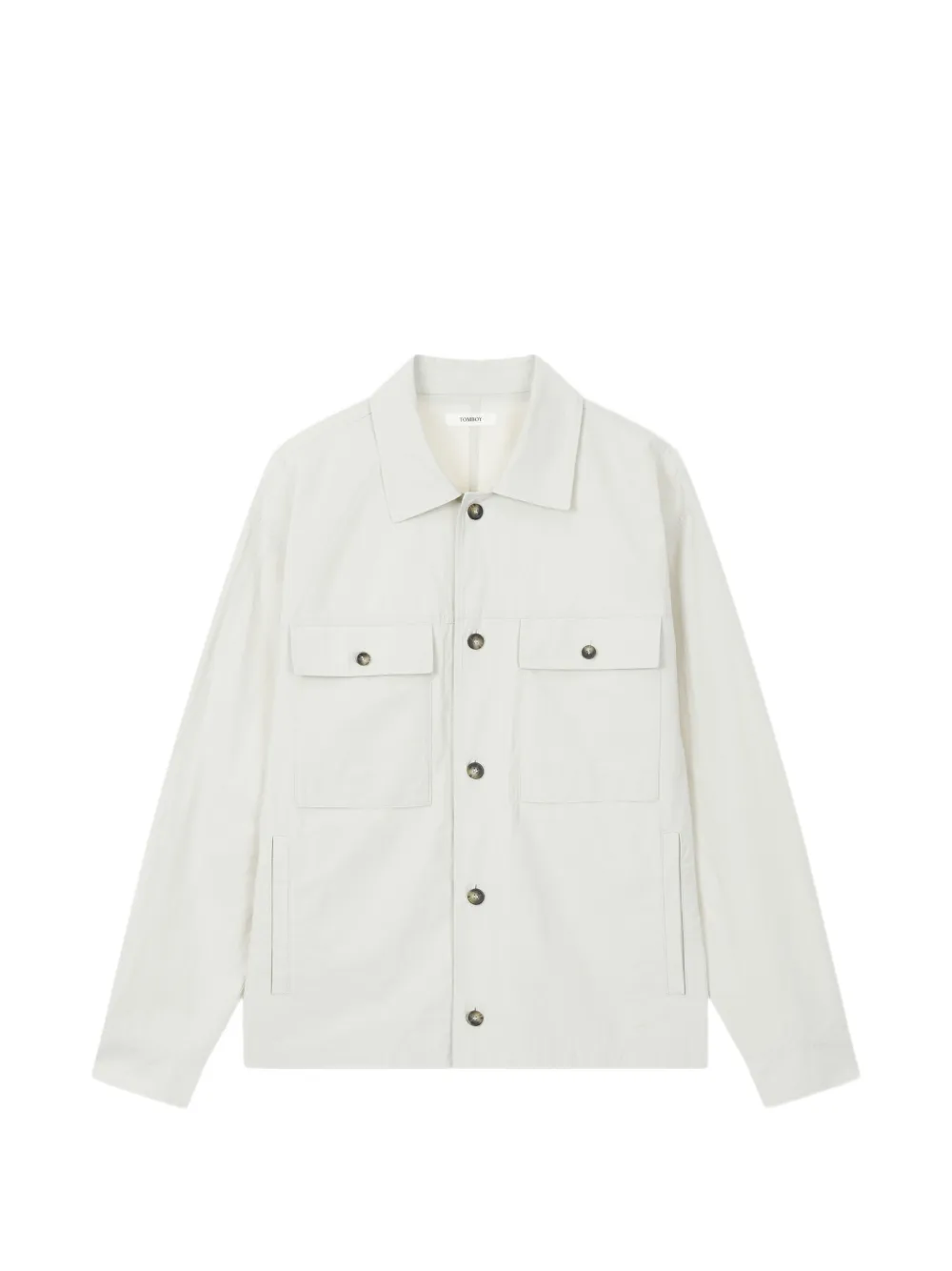 TOMBOY two-pocket shirt - Toni neutri