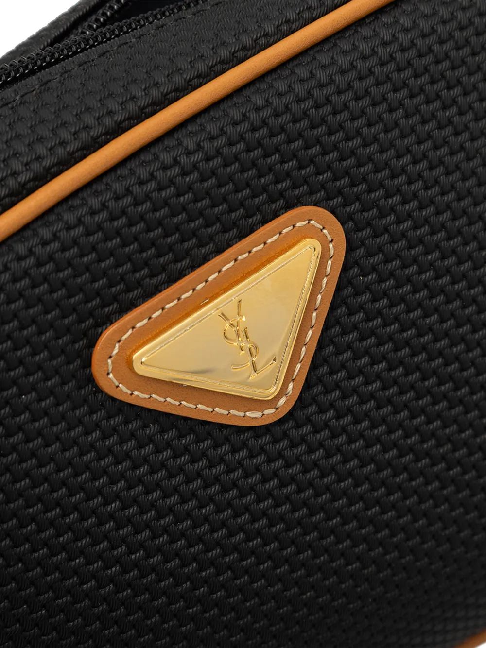 20th Century Coated Canvas Pouch