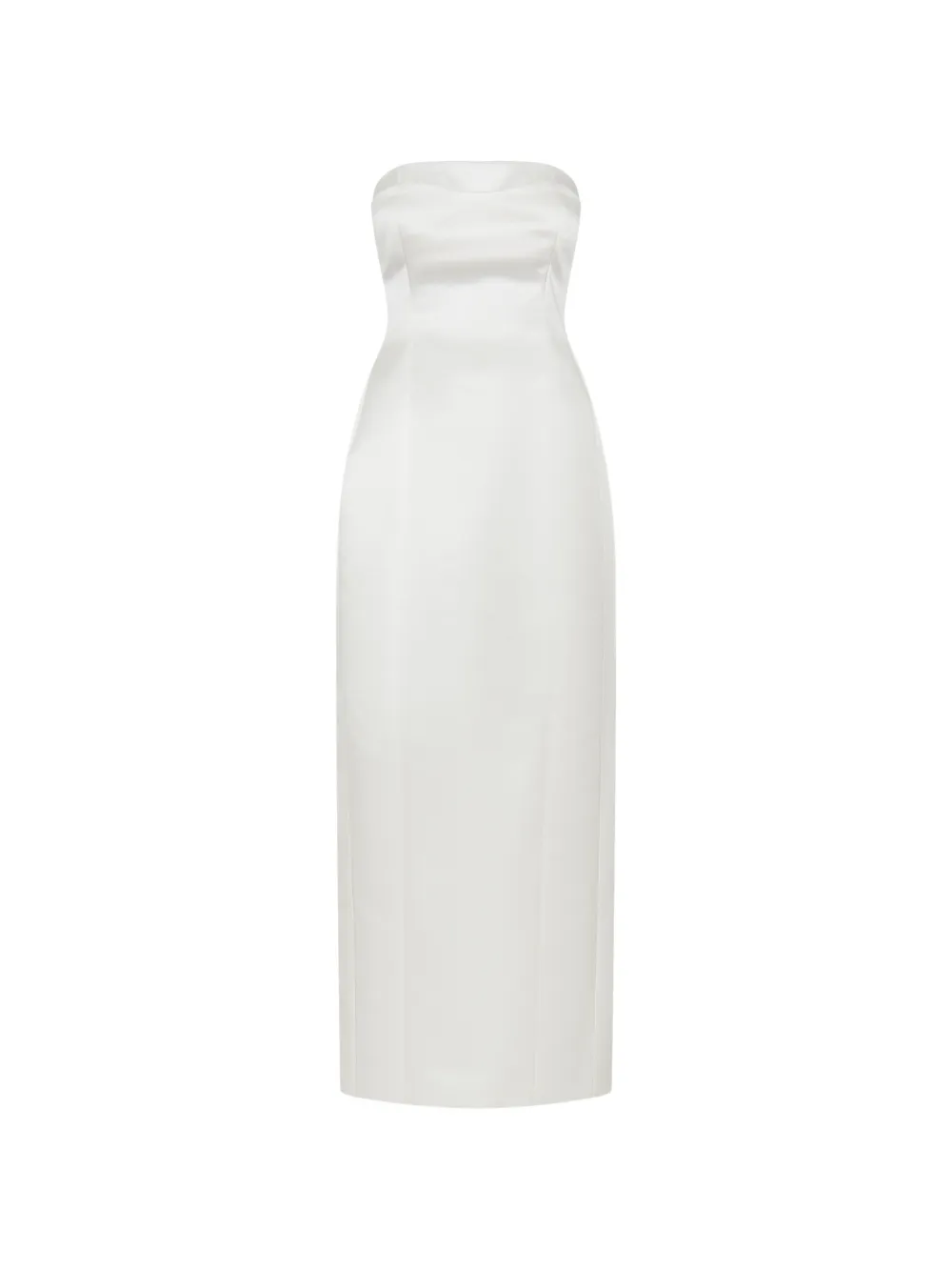 Nicholas Kasia strapless midi dress - Bianco