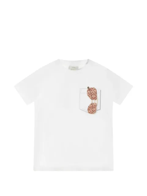 Fendi Kids t-shirt imprimé