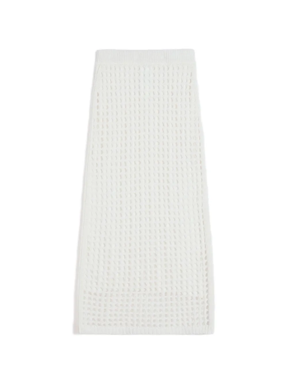 Max Mara open knit skirt - Bianco