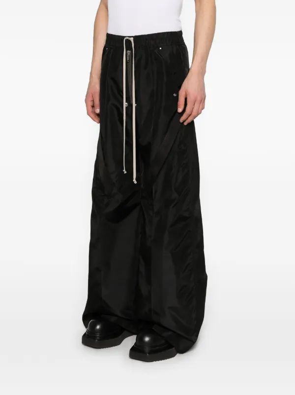 Rick Owens ジップアップ パンツ | ブラック | FARFETCH JP