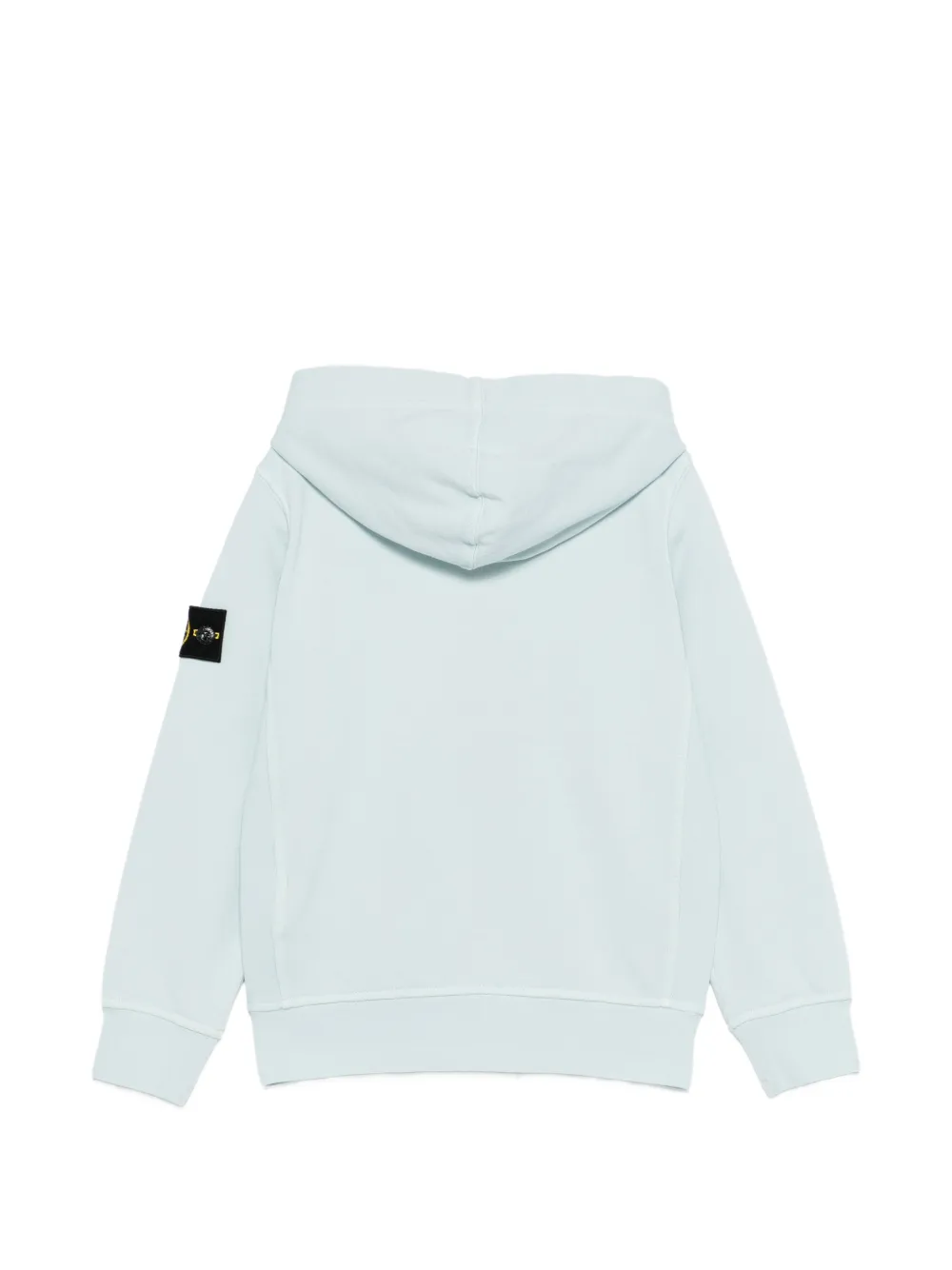  Stone Island Junior Zip Hooded Sweatshirt - Blue 