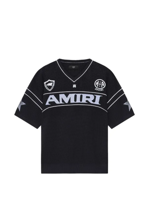 AMIRI V-neck Jersey | Black | FARFETCH