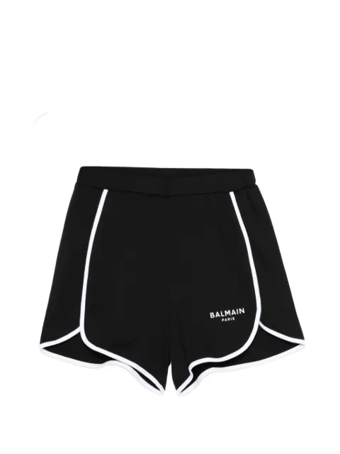 Balmain Kids shorts con logo estampado