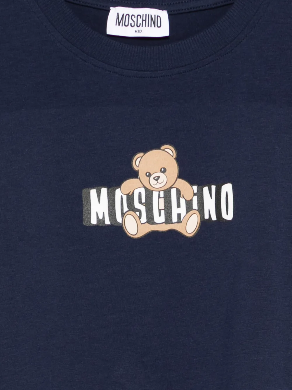 Moschino Kids Printed T-shirt - Blue 