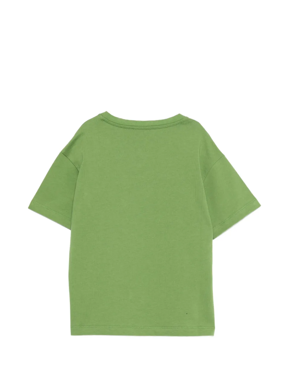 Balmain Kids T-shirt met geborduurd logo Groen