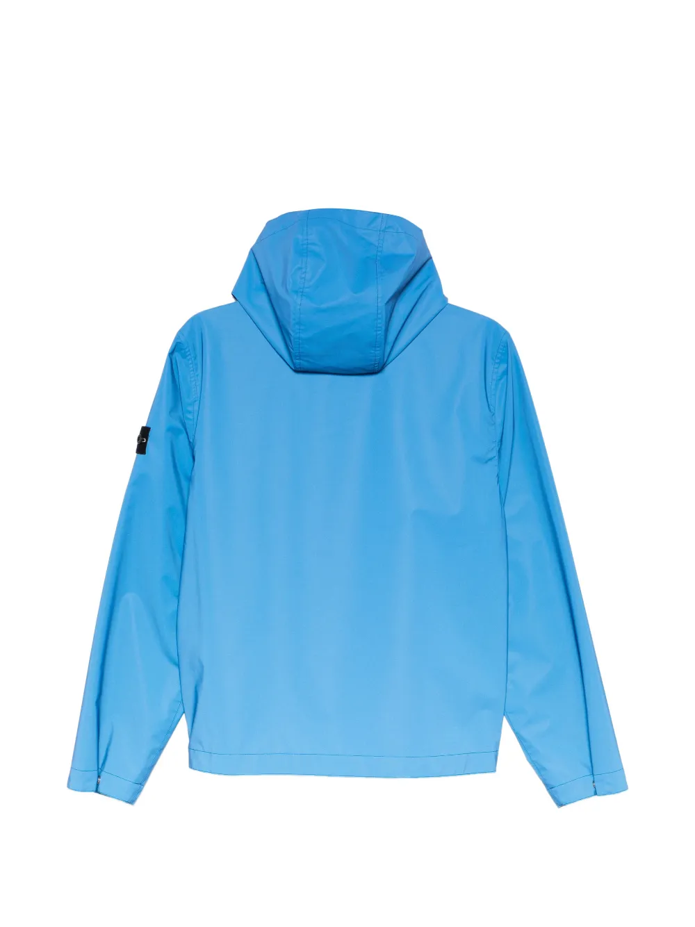 Stone Island Junior Geplooid reflecterend windbestendig jack Blauw
