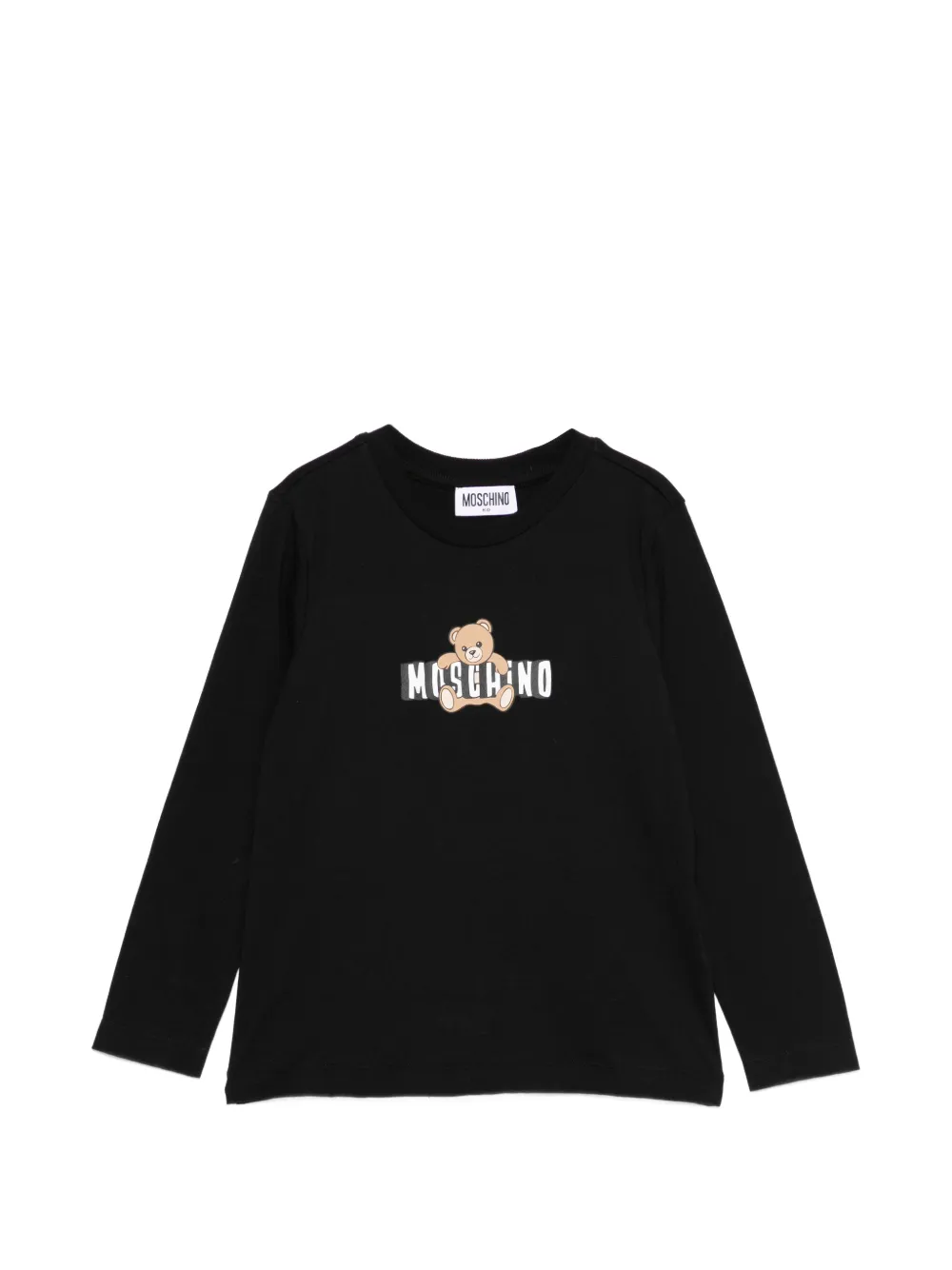 Moschino Kids printed T-shirt - Nero