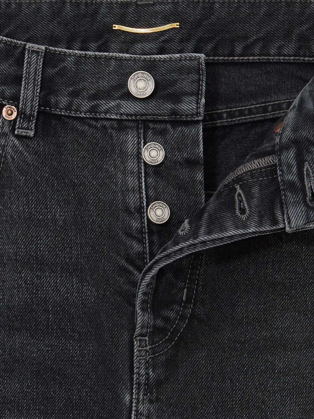 Saint Laurent 90s jeans Grijs