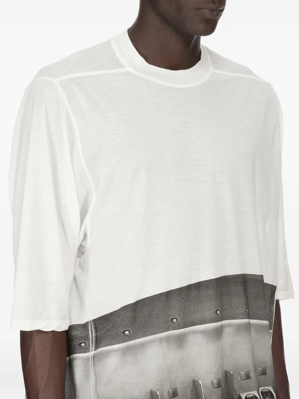 Rick Owens Jumbo T-shirt Wit