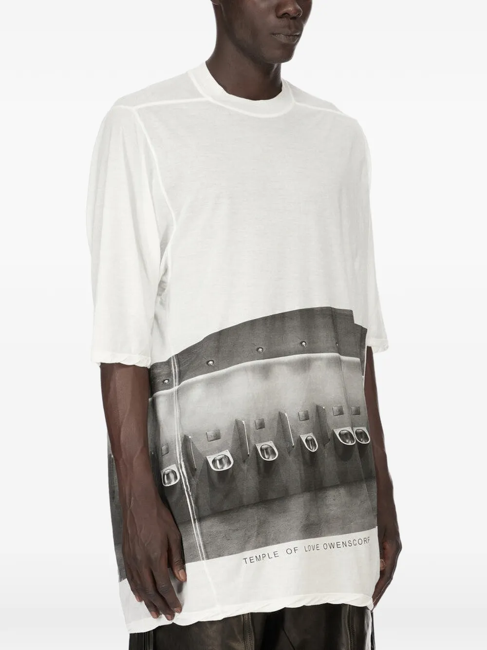 Rick Owens Jumbo T-shirt Wit