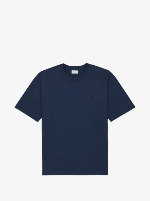 Saint Laurent logo-embroidered T-shirt