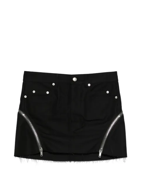 Rick Owens — Bolan Banana zip-detail mini skirt