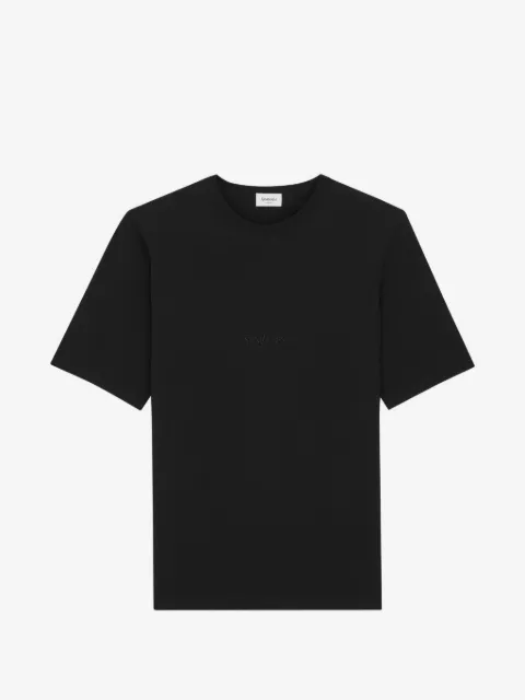 Saint Laurent playera con logo bordado