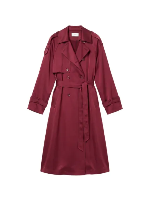 Danamé double-breasted belted trench coat