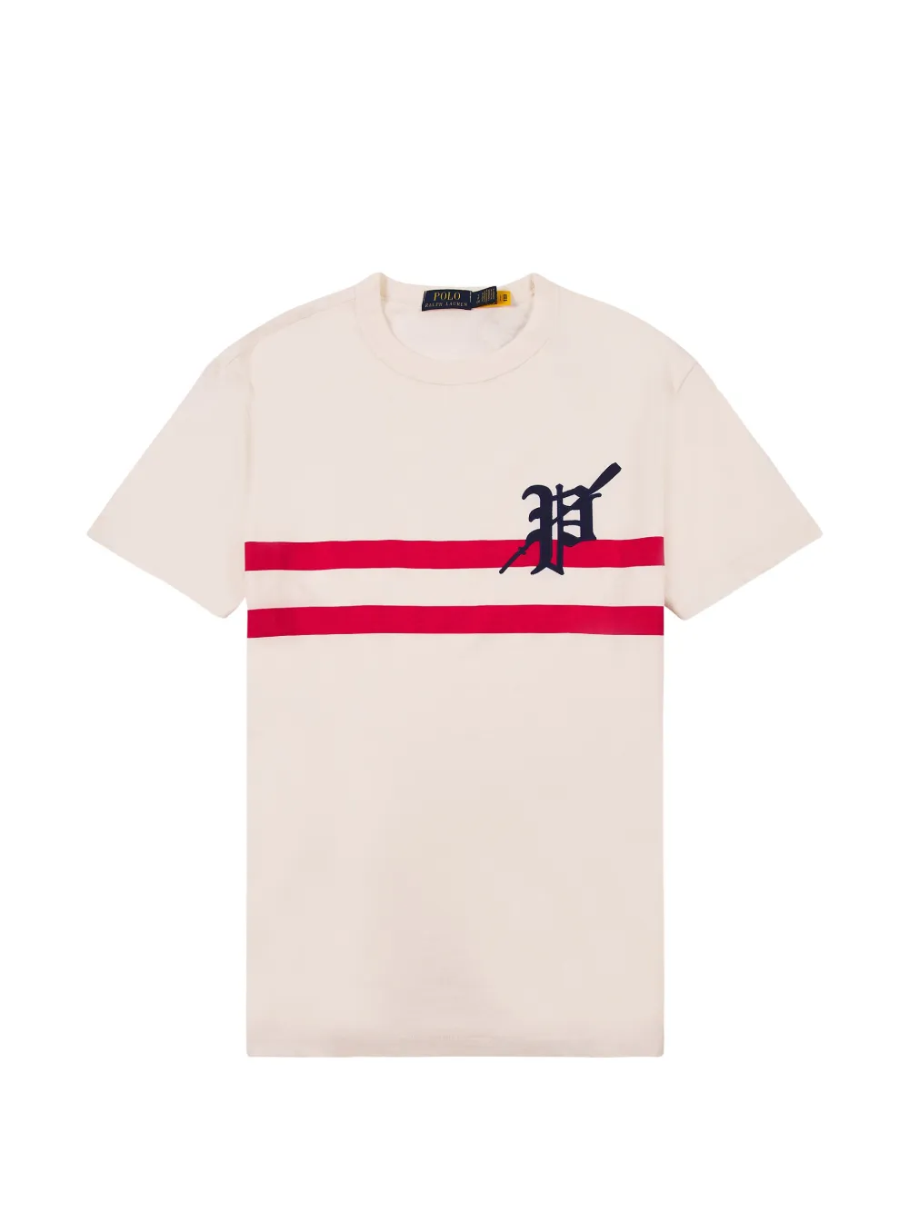 Polo Ralph Lauren striped gothic T-shirt - Toni neutri
